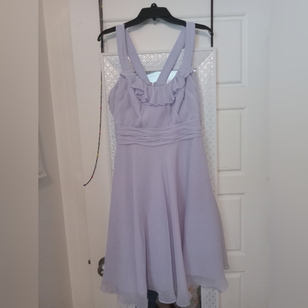 DAVIDS BRIDAL LAVENDER DRESS